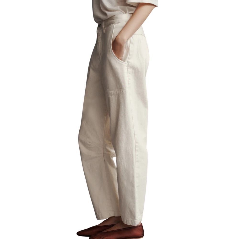 TWP JETTIES BEACH PANT IN NATURAL DENIM-NWT - Picture 3 of 6